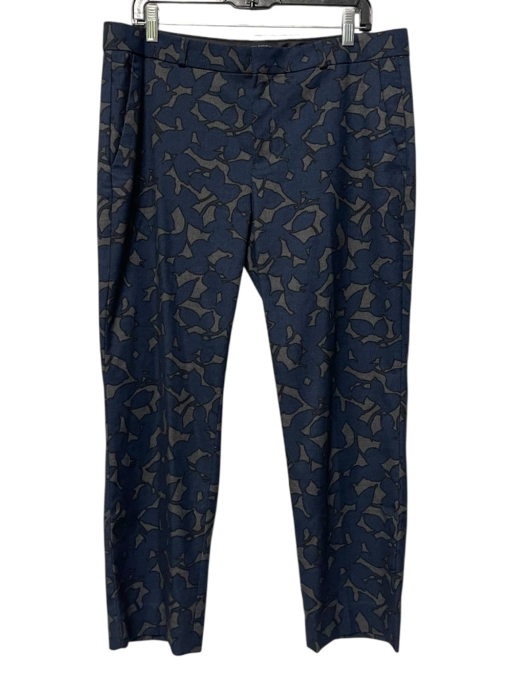 BANANA REPUBLIC Patterned Avery Slim Pants 12